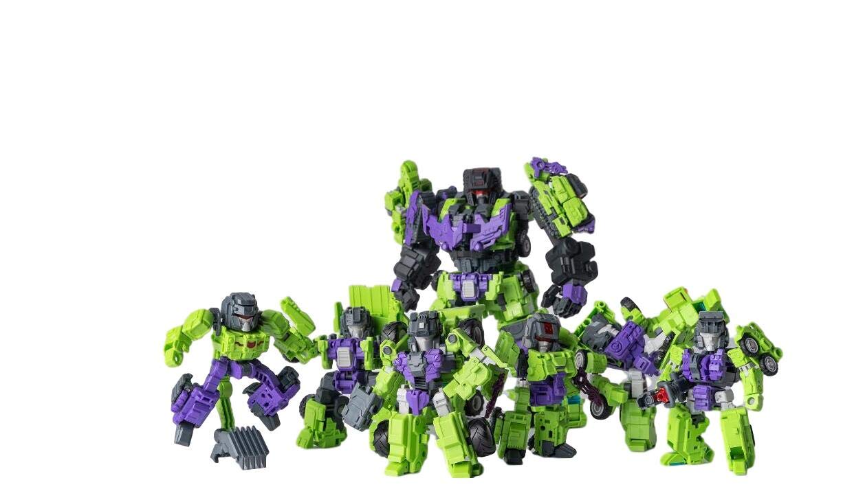 Amazon.co.jp: 誠造社 Master Made SDT-08 変形可動 合体可能 6体